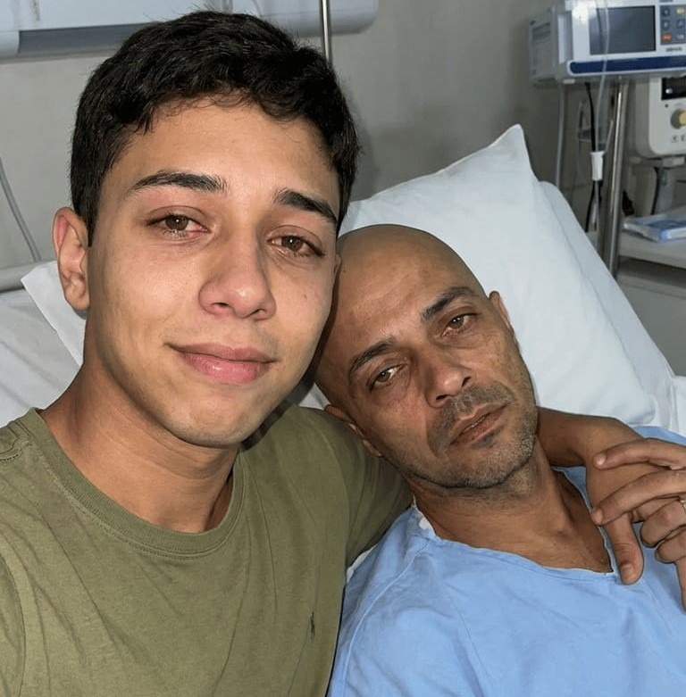 Renato no hospital